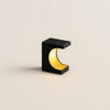 Solar Step Light – Crescent Glow